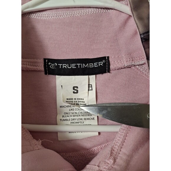 True Timber Camo Jacket Womens Small Full Zip Hunting Fishing Long Camo Sleeve - Picture 4 of 8